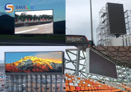 Màn hình LED P6 ngoài trời tại sân vận động do SAVILED cung cấp