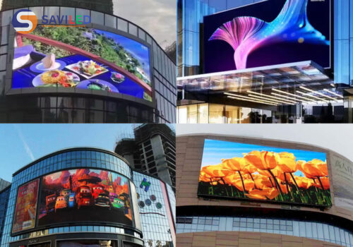 SAVILED cung cấp màn hình LED P7 ngoài trời tại các trung tâm thương mại