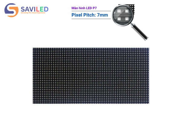SAVILED cung cấp màn hình LED P7 ngoài trời có chất lượng hình ảnh cao