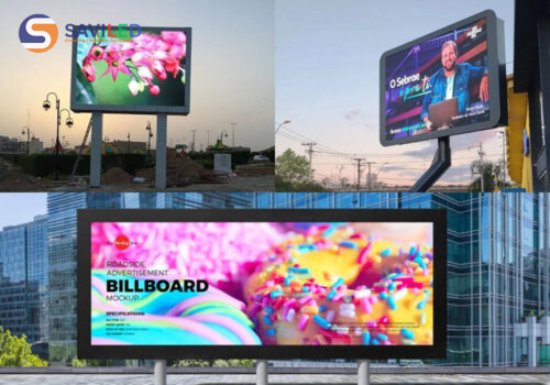 Màn hình LED P8 ngoài trời tại các billboard do SAVILED cung cấp