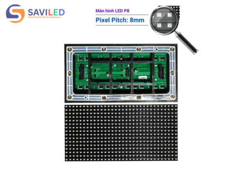 SAVILED cung cấp màn hình LED P8 ngoài trời có góc nhìn rộng