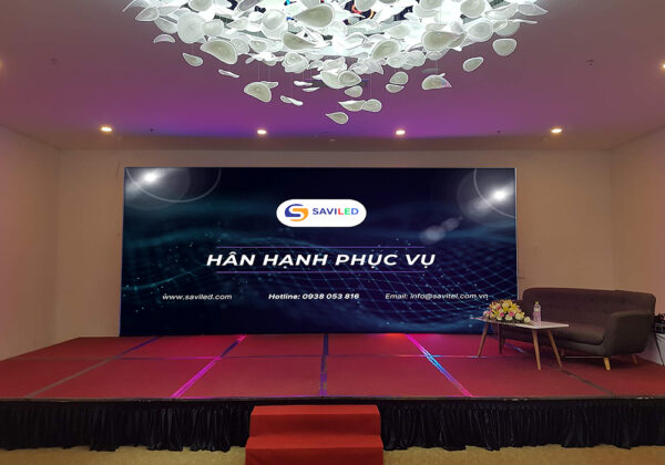 Sự kiện TalkShow được SAVILED cung cấp màn hình LED sân khấu