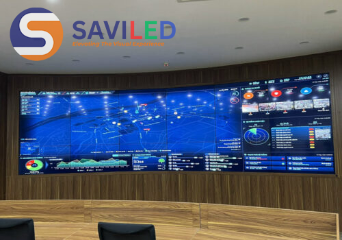 Màn hình LED trung tâm điều khiển được SAVILED cung cấp