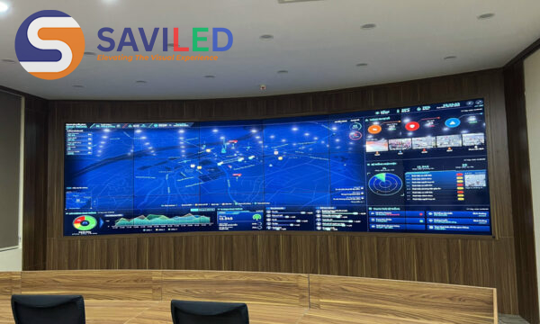 Màn hình LED trung tâm điều khiển được SAVILED cung cấp