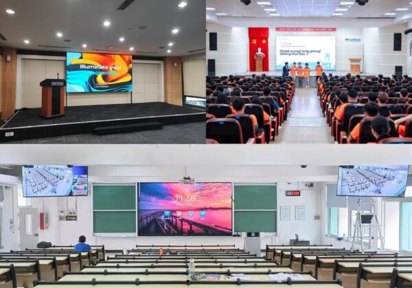 SAVILED cung cấp màn hình LED P2.5 trong nhà tại phòng học, giảng đường