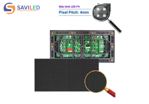 Màn hình LED P4 ngoài trời do SAVILED cung cấp có thể điều chỉnh linh hoạt