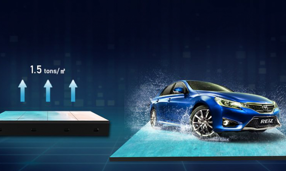 Sử dụng màn LED sàn nâng tầm thương hiệu