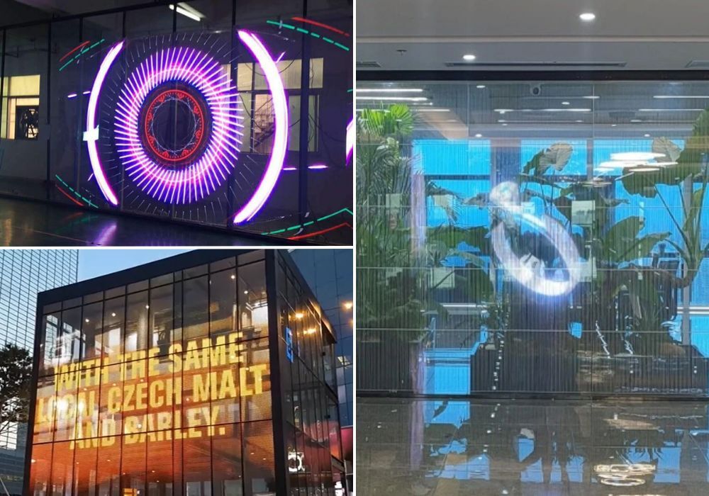 Màn hình LED trong suốt chất lượng cao được SAVILED lắp đặt