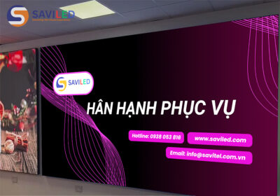 SAVILED cung cấp màn hình LED có tuổi thọ khoảng 10 năm nếu sử dụng đúng cách