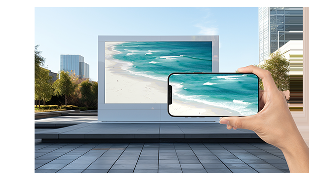 Hình ảnh rõ nét - Không gợn sóng