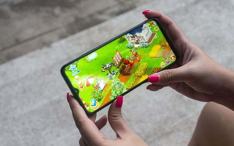 720p ứng dụng trong các giao diện game trên smartphone