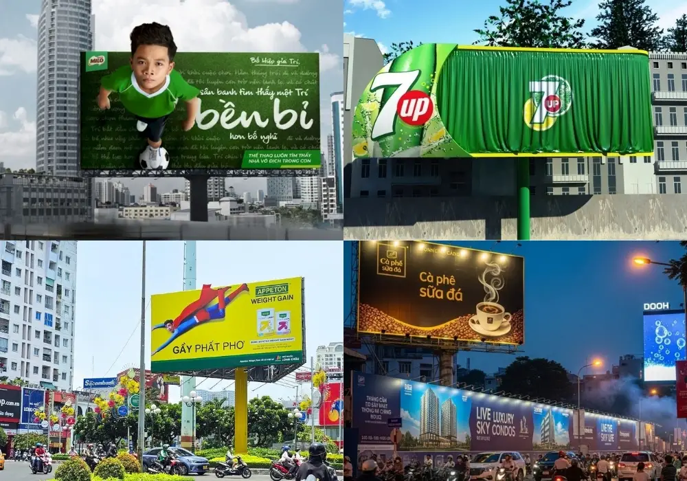 Quảng cáo billboard đẹp tại Việt Nam