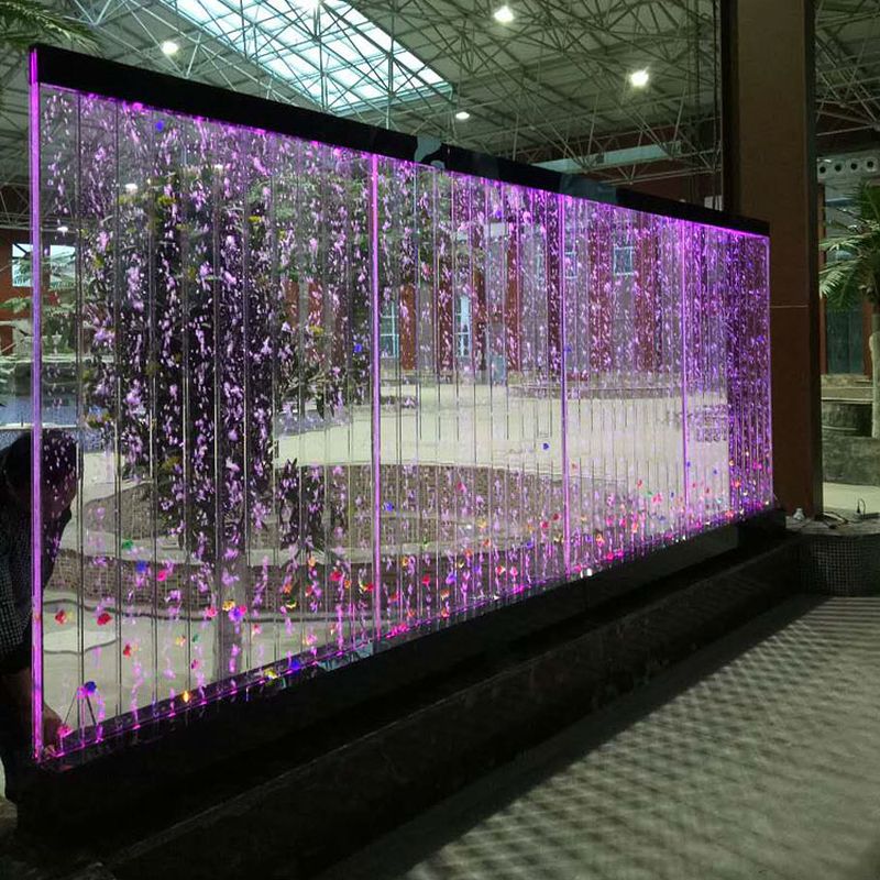 Hiệu ứng của màn hình LED trong suốt trong nhà