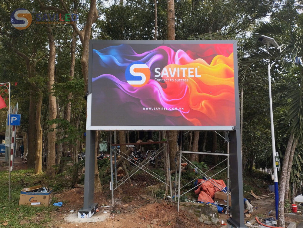 SAVILED tư vấn và triển khai hệ thống màn hình LED ngoài trời tại Địa Đạo Củ Chi