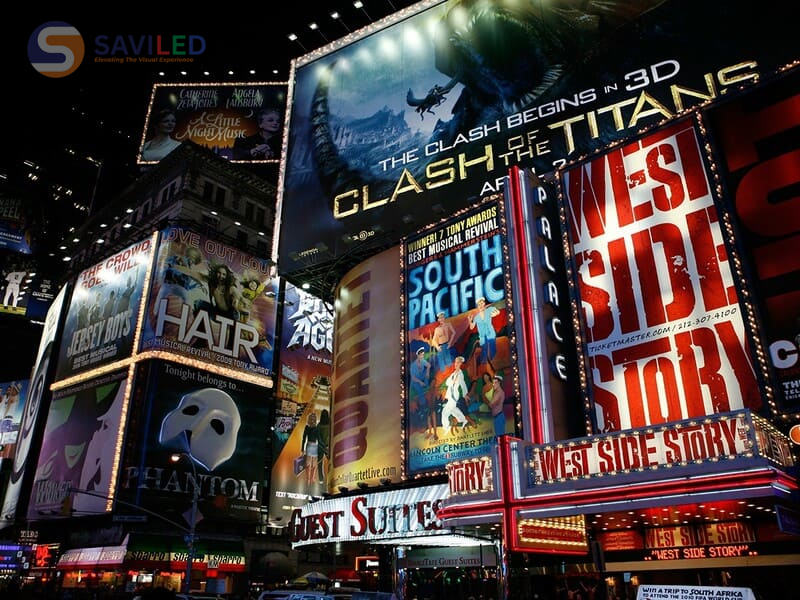 Màn hình LED lớn Times Square tại New York