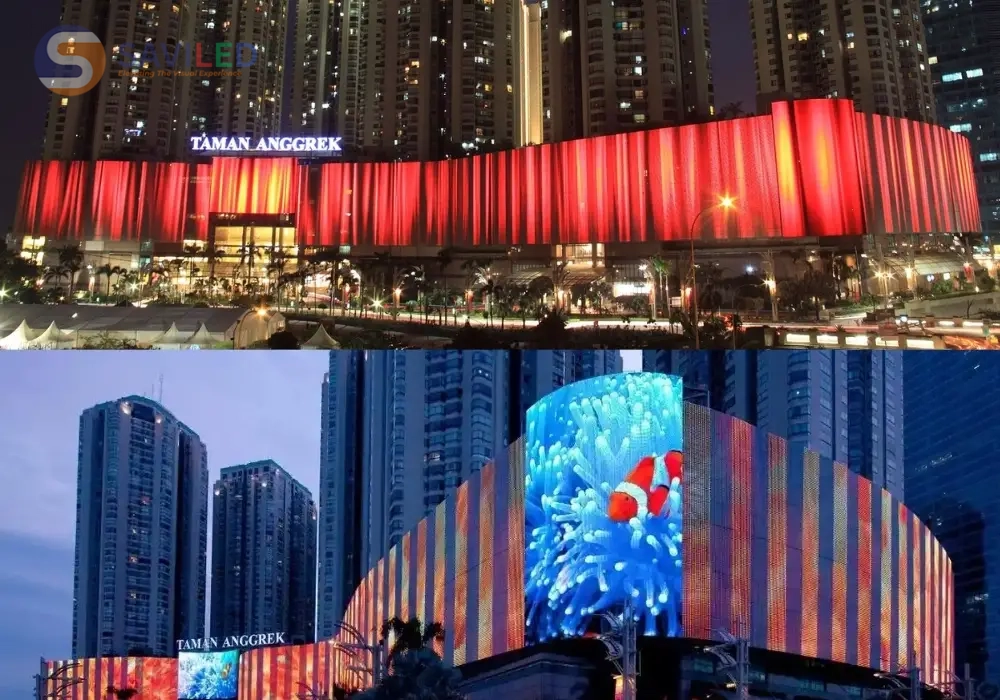 Màn hình LED lớn trên thế giới Mall Taman Anggrek – Jakarta