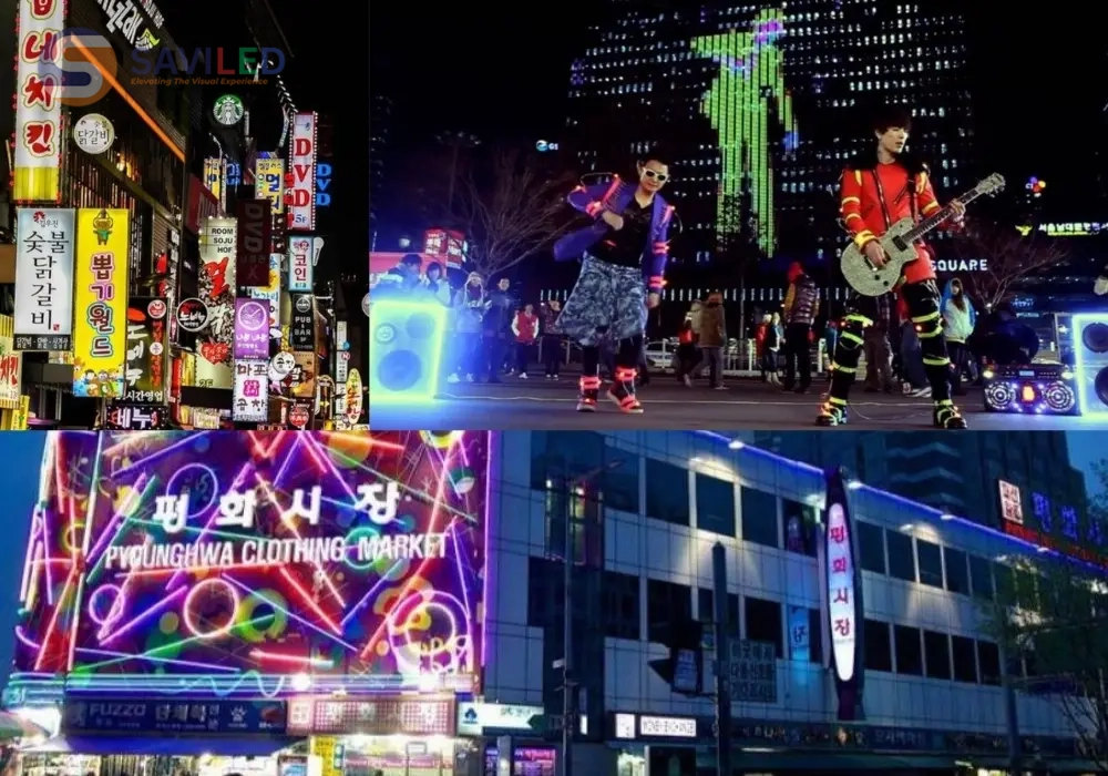 Quảng trường Seoul – Hàn Quốc nằm trong top có màn hình LED lớn nhất thế giới 