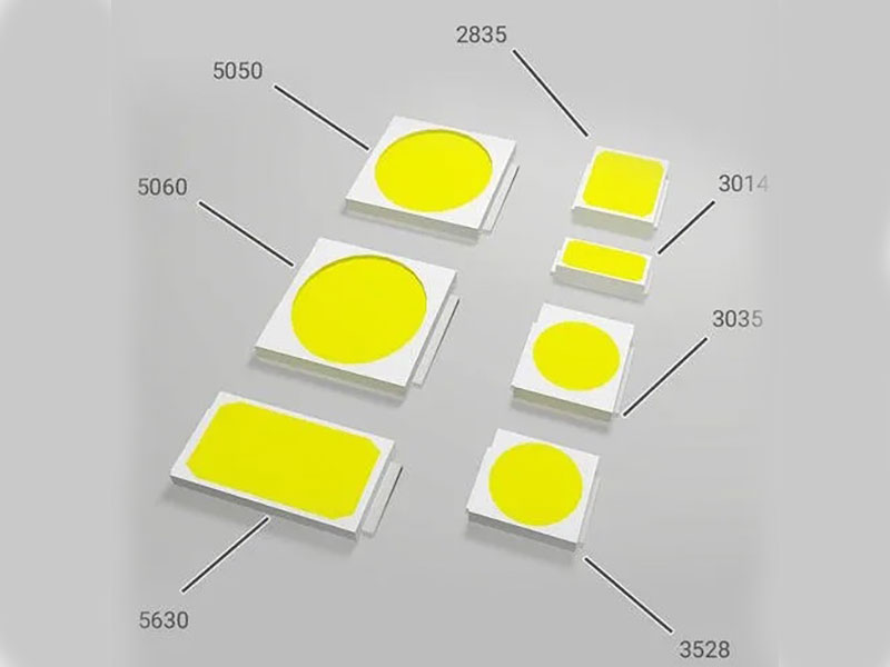 Các kích cỡ SMD LED phổ biến Kích cỡ SMD LED phổ biến