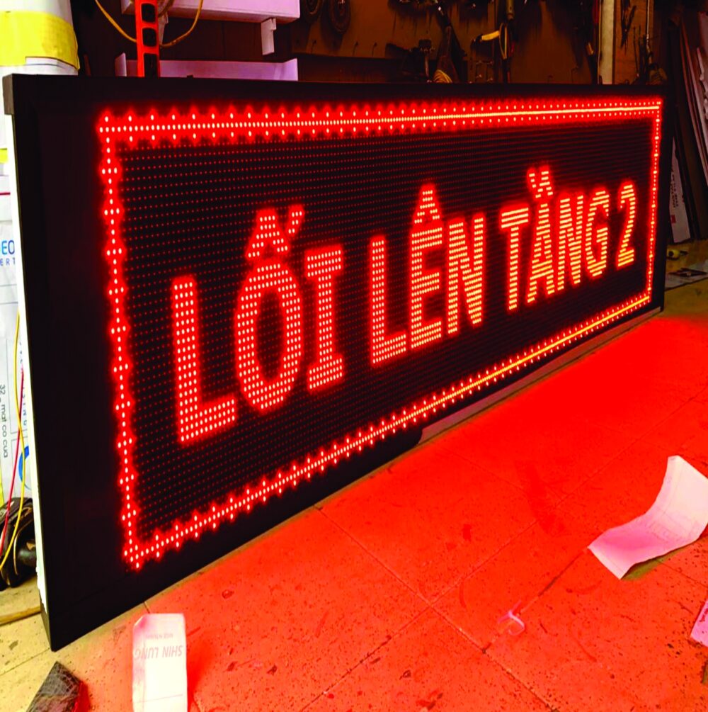 Đèn LED dạng ma trận cho biển hiệu