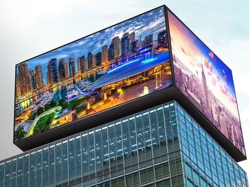 Màn hình LED ngoài trời sử dụng chuẩn kháng nước, kháng bị IP67 Màn hình LED ngoài trời sử dụng chuẩn kháng nước, kháng bị IP67