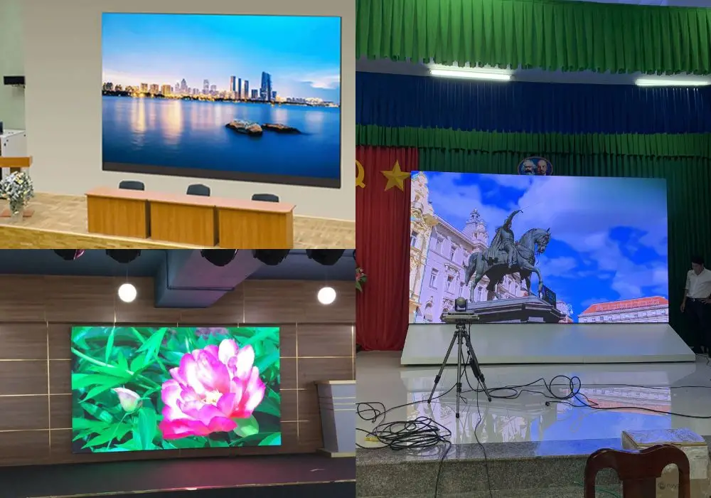 Dự án màn hình LED hội nghị do SAVILED lắp đặt tại Hải Phòng