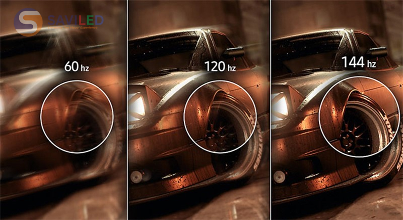 Tần số quét màn hình cao giúp hình ảnh mượt mà, sắc nét Tần số quét màn hình cao giúp hình ảnh mượt mà, sắc nét