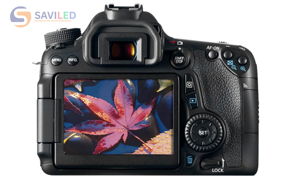 Máy ảnh sử dụng màn hình LCD giúp chụp ảnh sắc nét