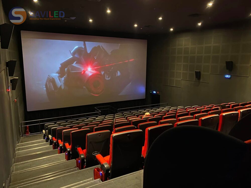 Làm mờ cục bộ toàn màn hình chiếu trong rạp xem phim trên màn hình LED Backlit