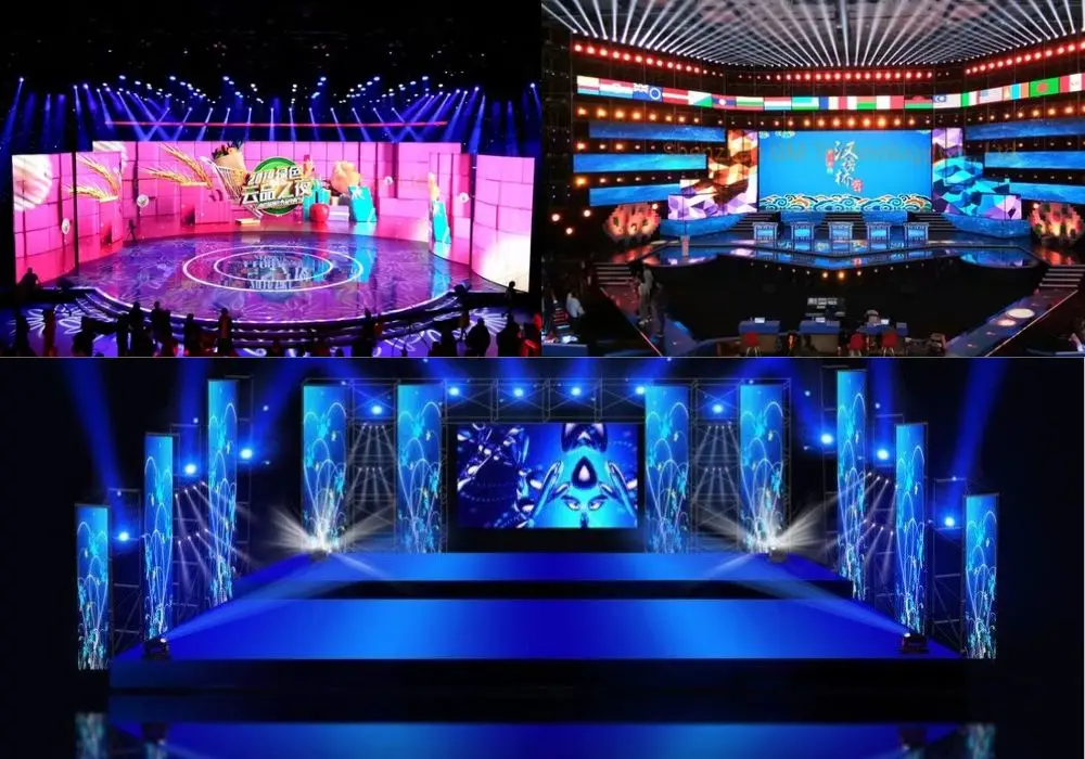 SAVILED lắp đặt màn hình LED cho một số sân khấu tại Hải Dương