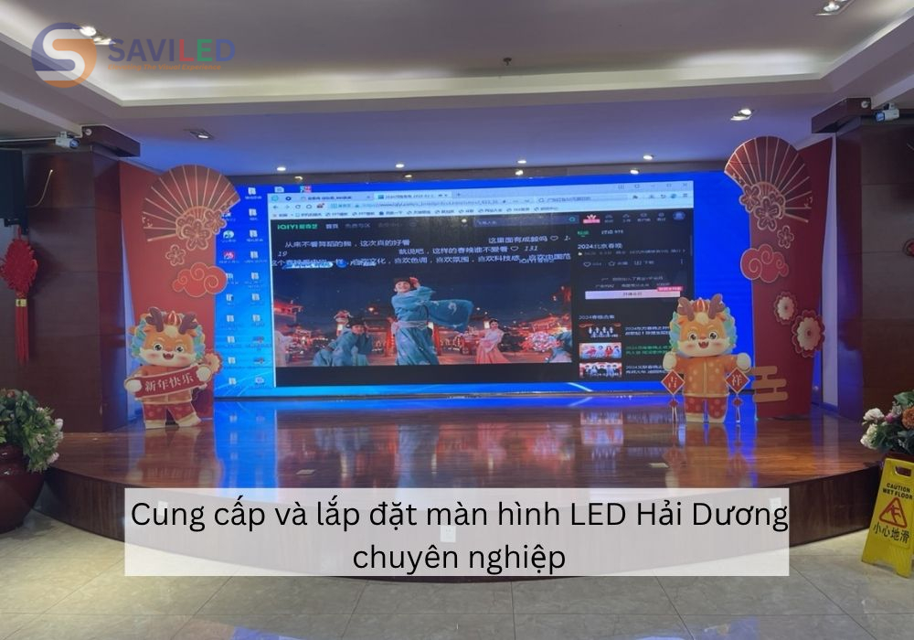 Cung cấp và lắp đặt màn hình LED Hải Dương chuyên nghiệp