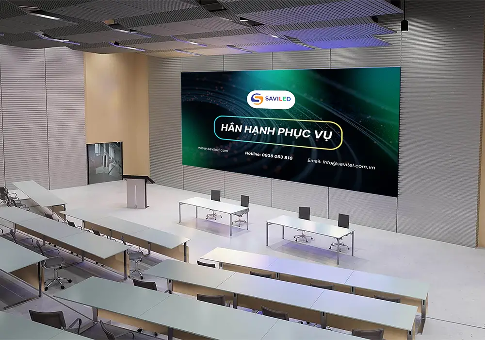 Màn hình LED trường Đại học tại Hà Nội do SAVILED lắp đặt Màn hình LED trường Đại học tại Hà Nội do SAVILED lắp đặt