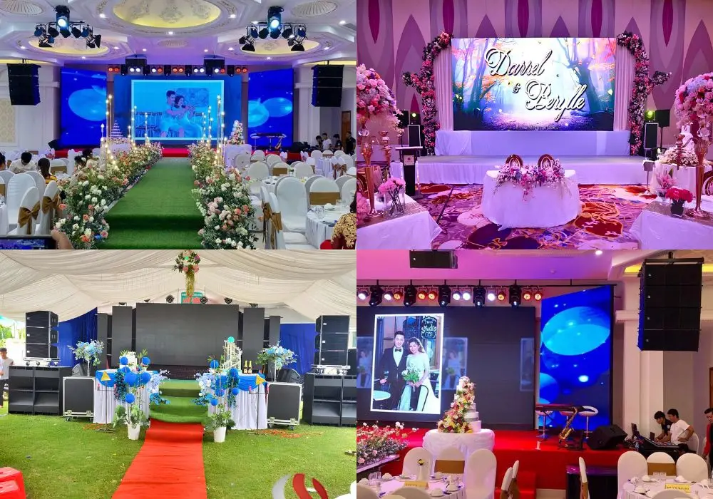 SAVILED lắp đặt màn hình LED đám cưới tại Hà Nội SAVILED lắp đặt màn hình LED đám cưới tại Hà Nội