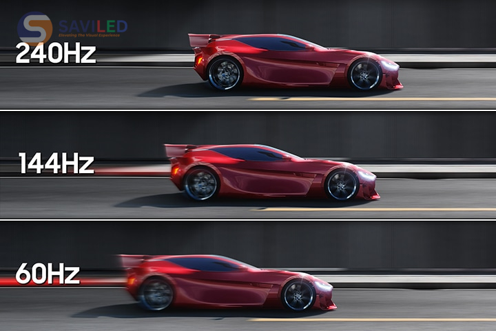 Màn hình tần số quét cao cho ra chất lượng hiển thị chân thực Màn hình tần số quét cao cho ra chất lượng hiển thị chân thực