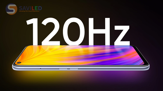 Màn hình điện thoại có tần số quét 120Hz Màn hình điện thoại có tần số quét 120Hz