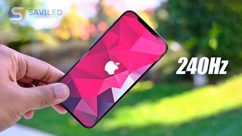 Điện thoại có màn hình có tần số quét 240Hz Điện thoại có màn hình có tần số quét 240Hz