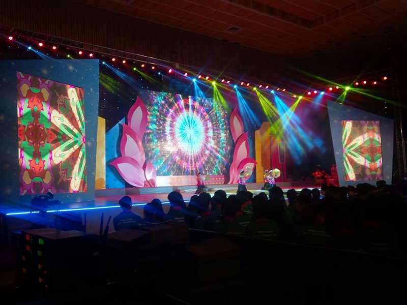 Màn hình LED sân khấu Hà Nội do SAVILED cho thuê Màn hình LED sân khấu Hà Nội do SAVILED cho thuê