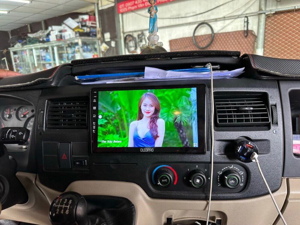 P-OLED được sử dụng trên màn hình xe hơi