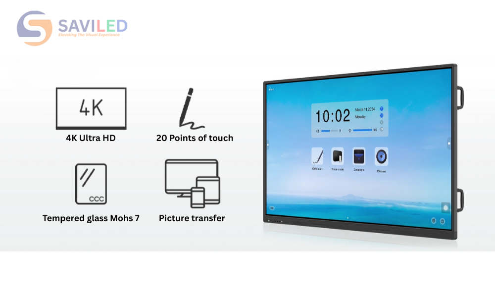 màn hình tương tác AVASDI V2 Series 4K UHD