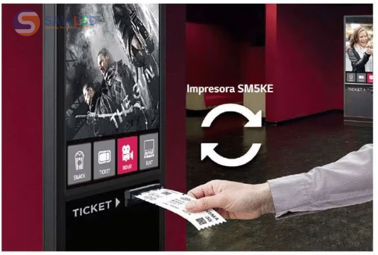 LG 43SM5KE hỗ trợ kết nối máy in nhiệt