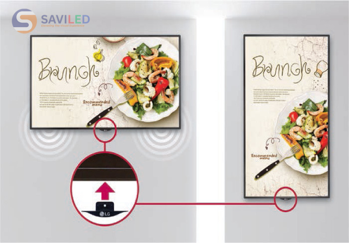 Thiết kế logo tháo rời và loa tích hợp của LG 43SM5KE