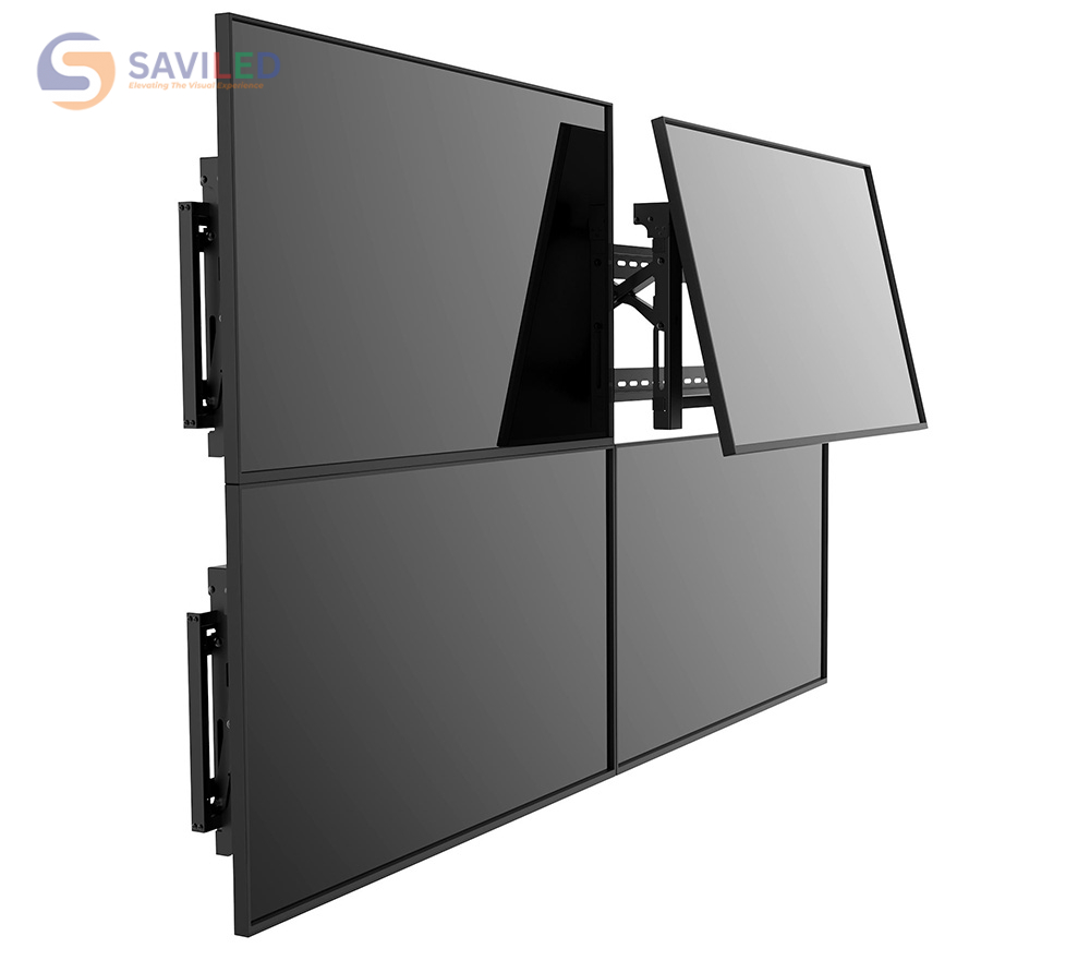 Giá treo màn hình ghép treo tường cố định