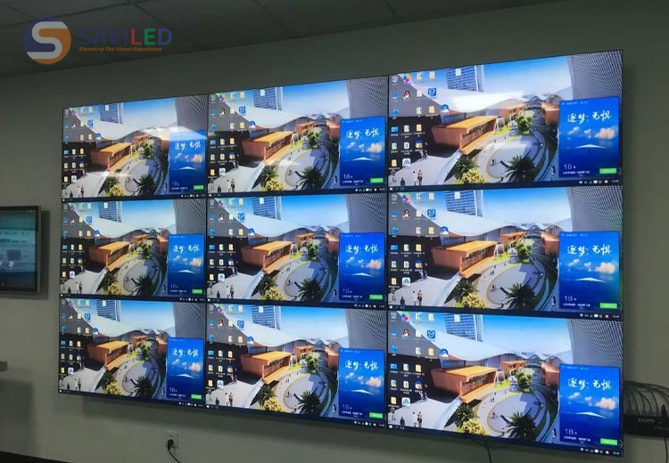 Màn hình ghép do đơn vị SAVILED lắp đặt, thi công