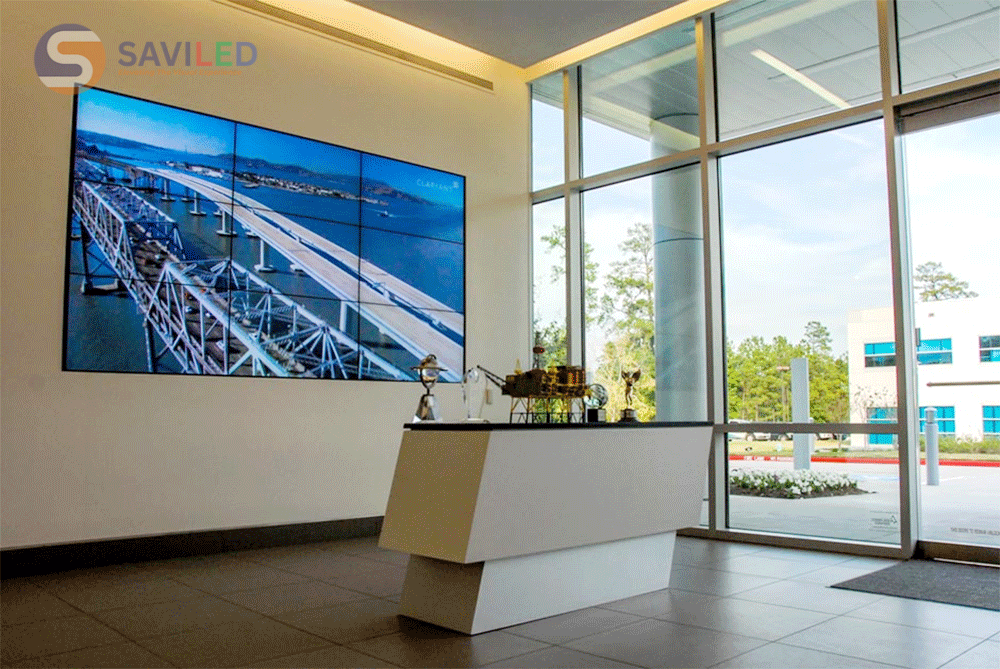 Màn hình ghép do SAVILED cung cấp có chất lượng hình ảnh rõ nét, chân thực