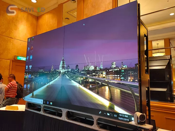 Màn hình ghép nhỏ gọn tại doanh nghiệp do SAVILED cung cấp