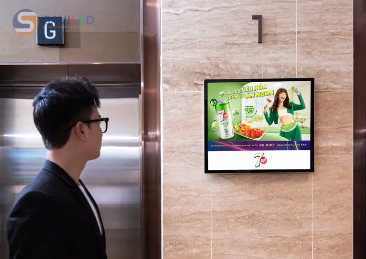 Màn hình quảng cáo 22inch có góc nhìn rộng, dễ lắp đặt Màn hình quảng cáo 22inch có góc nhìn rộng, dễ lắp đặt