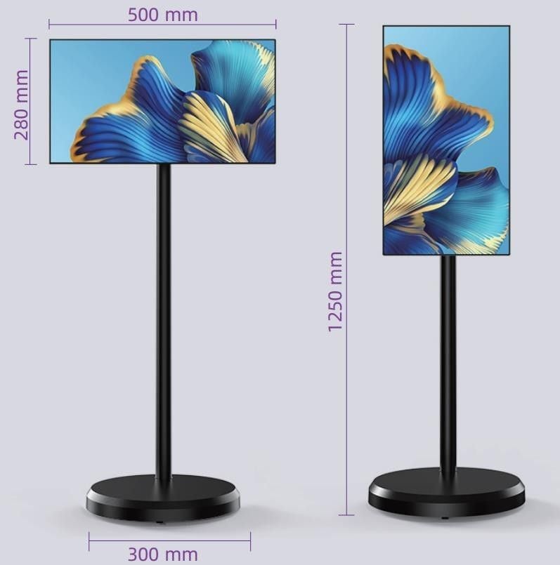 Màn hình quảng cáo 22 inch chân đứng do SAVILED cung cấp Màn hình quảng cáo 22 inch chân đứng do SAVILED cung cấp